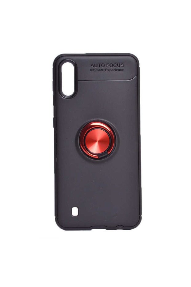 Compatible Case for Samsung Galaxy A01 Silicone Ravel Cover with Rotatable Ring Stand