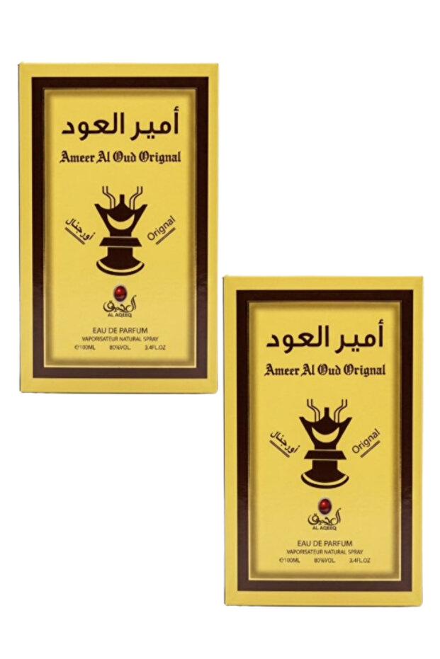 قطعتان من عطر أمير العود الأصلي 100 مل