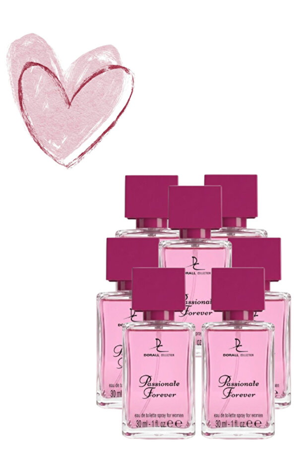 7 قطع من عطر باشن فوريفر 30 مل