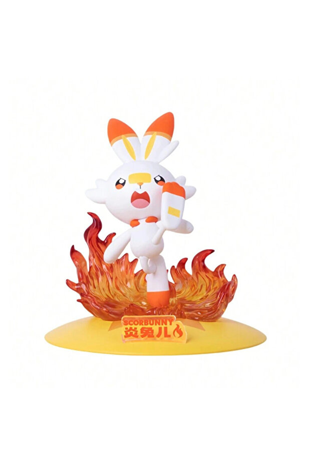 Pokemon Small Scorbunny Figure By