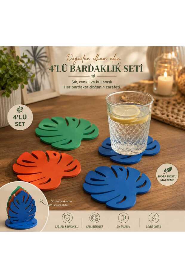 4'LU BARDAK ALTLIĞI