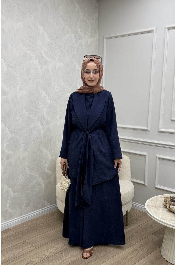 Lavia 3 Piece Set Navy Blue