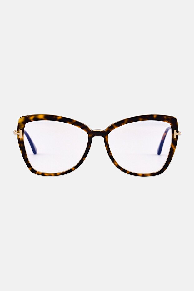 Women FT5882-B Butterfly Eyeglasses, Havana