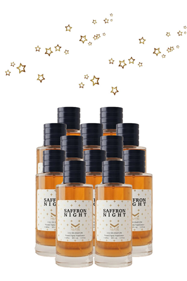 12 قطعة عطر الزعفران الليلي 100 مل