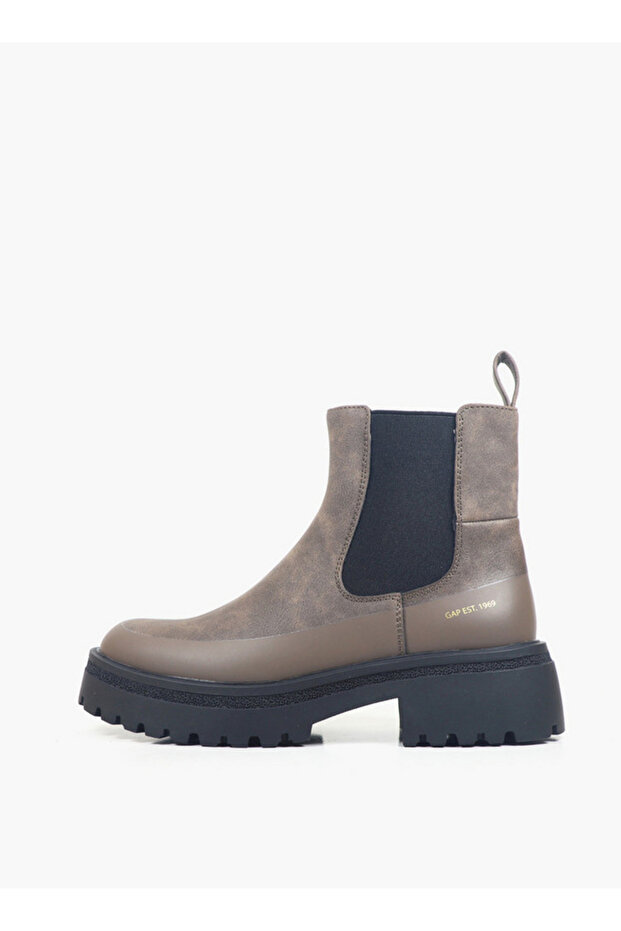 Women Louise Textured Slip-On Ankle Boots
