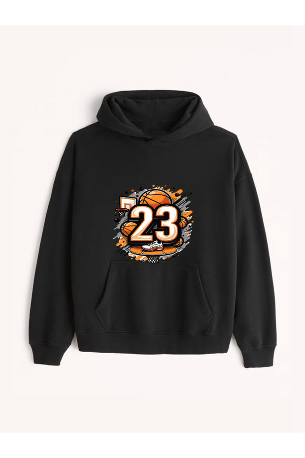 26 Basketball Printed Premium Sweatshirt for Kids