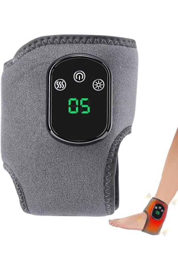 Electric Foot Massager for Circulation and Relaxation - Ideal for Ankles, Heels, and Arches