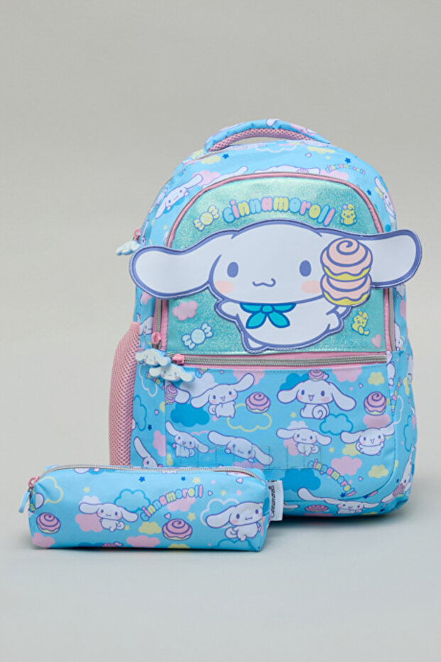 Cinnamoroll Print 16" Backpack with Pencil Pouch