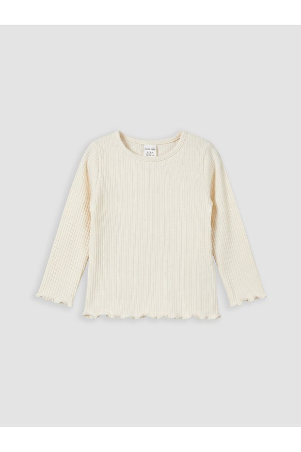 Timeless Clothing & Timeless Choices Zero Roba Collar Ruffle Baby Girl T-Shirt