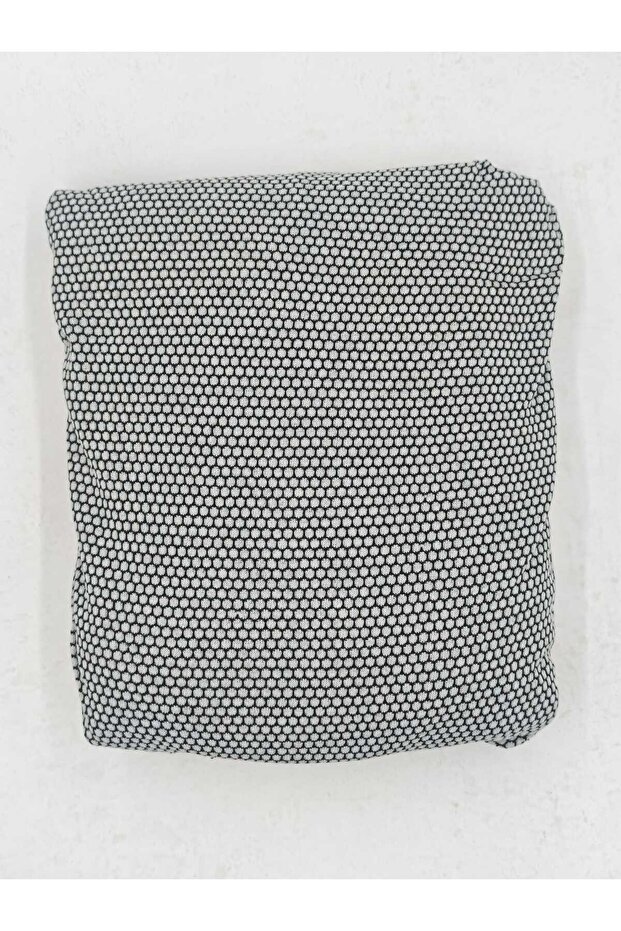 Service Case with Lycra Fabric Gray Black Set with Bag