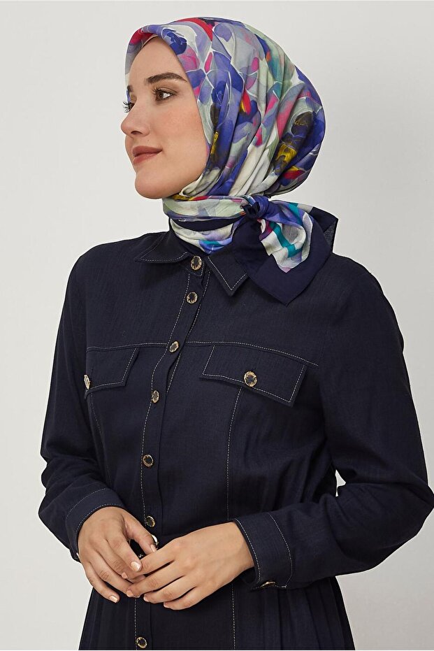 وشاح فيسكوز منقوش 8639