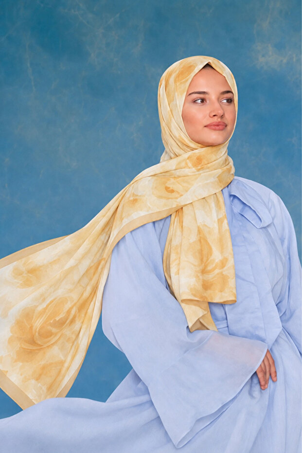 Women's French Silk Hijab Shawl