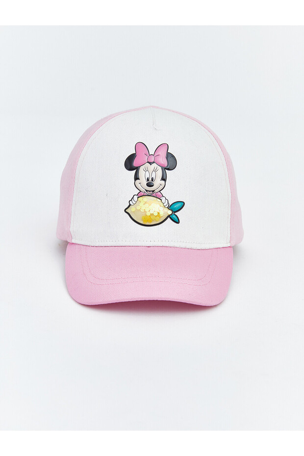 Two Mt Shop Quality Minnie Mouse Embroidered Baby Girl Cap Hat