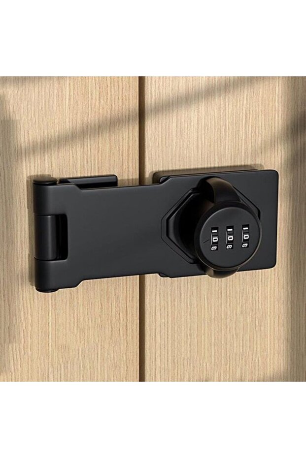 Combination lock cabinet interior keyless for drawers/fridge.
