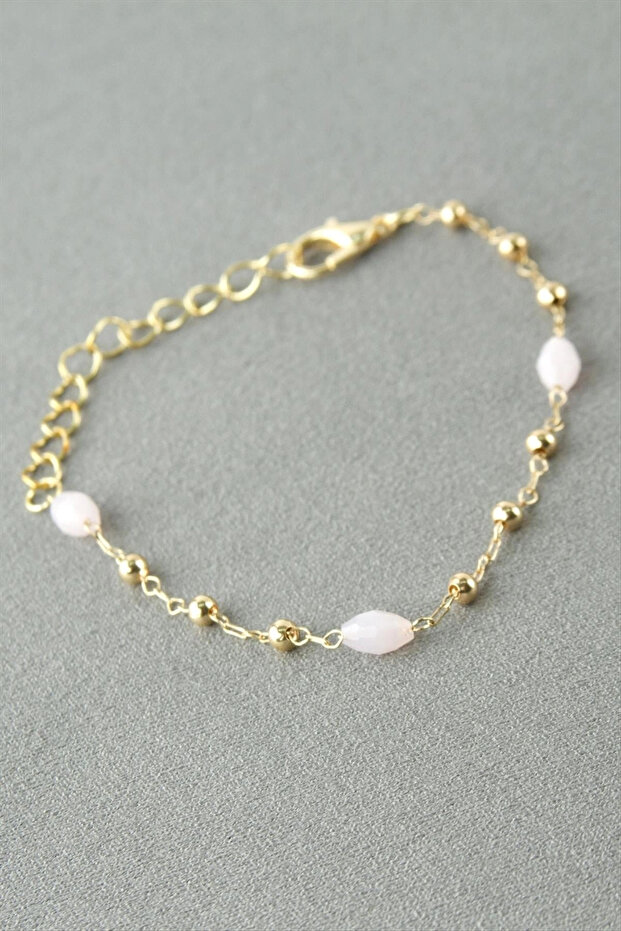 Oval Crystal Stone Bracelet