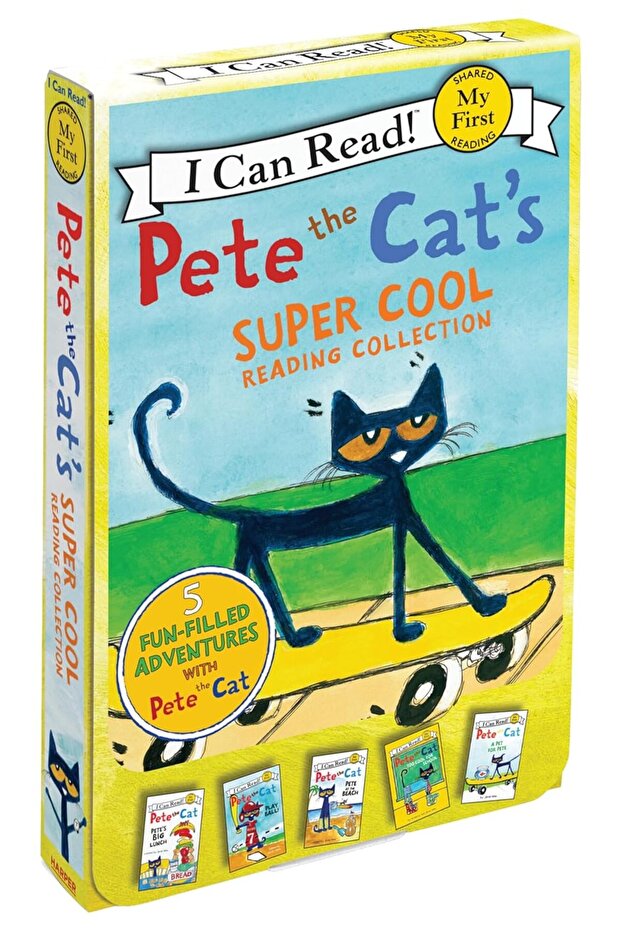 Pete the Cat's Super Cool Reading Collection: 5 I Can Read Favorites!