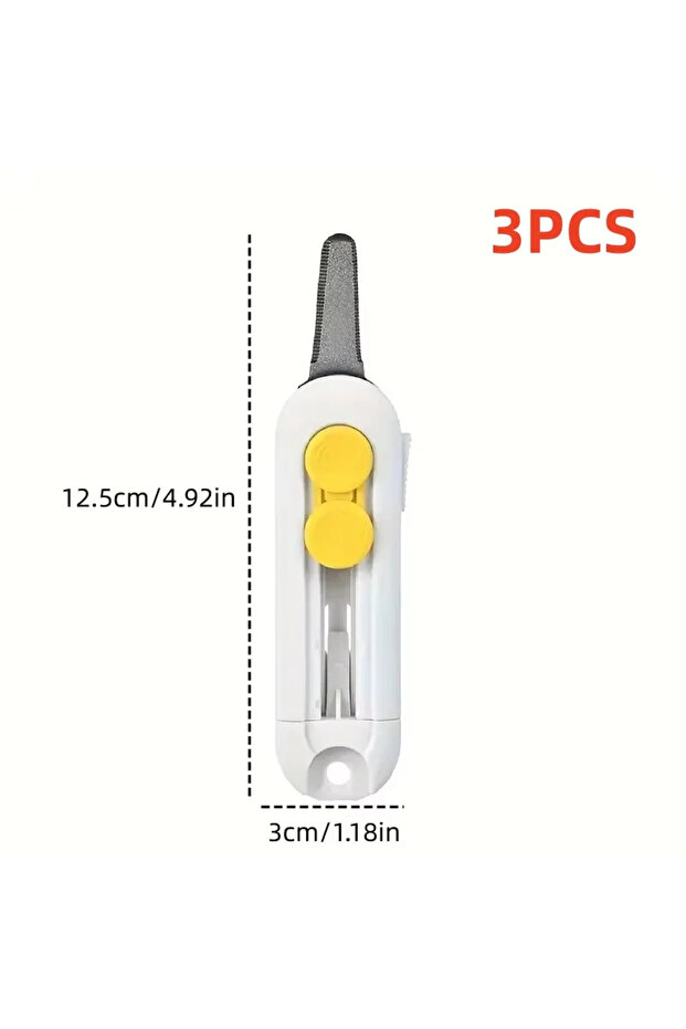 3PCS Box Cutter Mini Magnetic Box Cutter Box Cutter Safety Lock For Opening Packages Cartons Box Ope