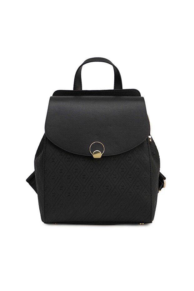 Black Women's Backpack - S1Sr00079612-R0P