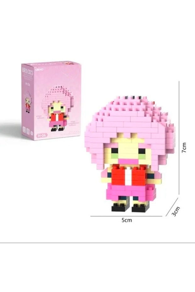 Sakura Brick Block Building Block Figure