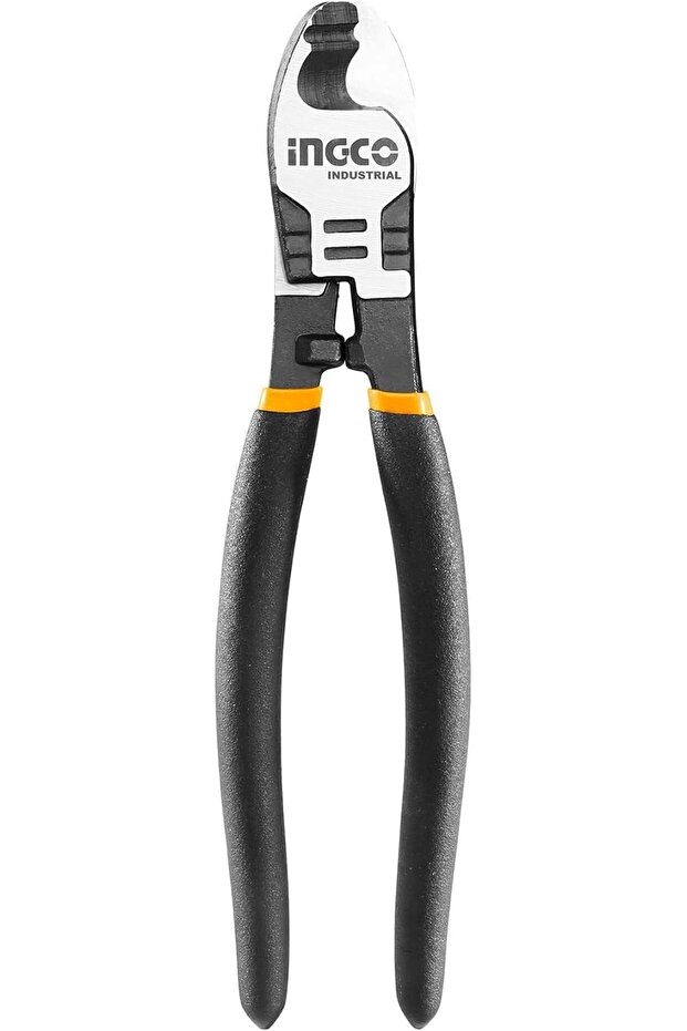 Cable cutter/Stripper, Black Finish and Polish, 55# Carbon Steel, Heavy Duty Cable Cutting, High Leverage Cutter for Aluminum, Copper, Wire, Communications Cable