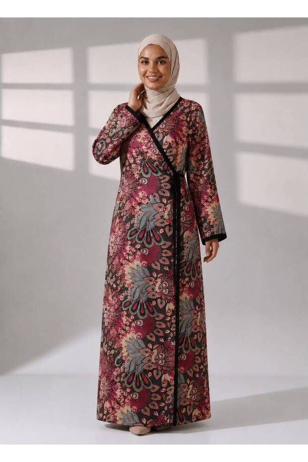 Women's Side-Tie Viscosse Prayer Dress Li̇kapa