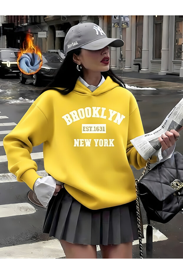 Brooklyn New York Printed Women's Sweatshirt