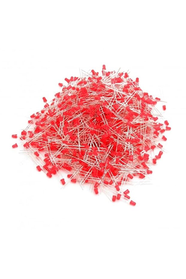 3MM CRYSTAL LED RED 200pcs/pack is a high-brightness, energy-efficient LED used in electronics, DIY projects, indicator lights, and decorative lighting applications.