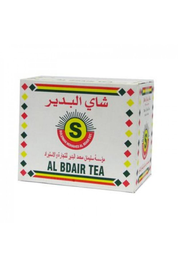شاي البدير اسود علبة كرتون - خشن 1 كيلو