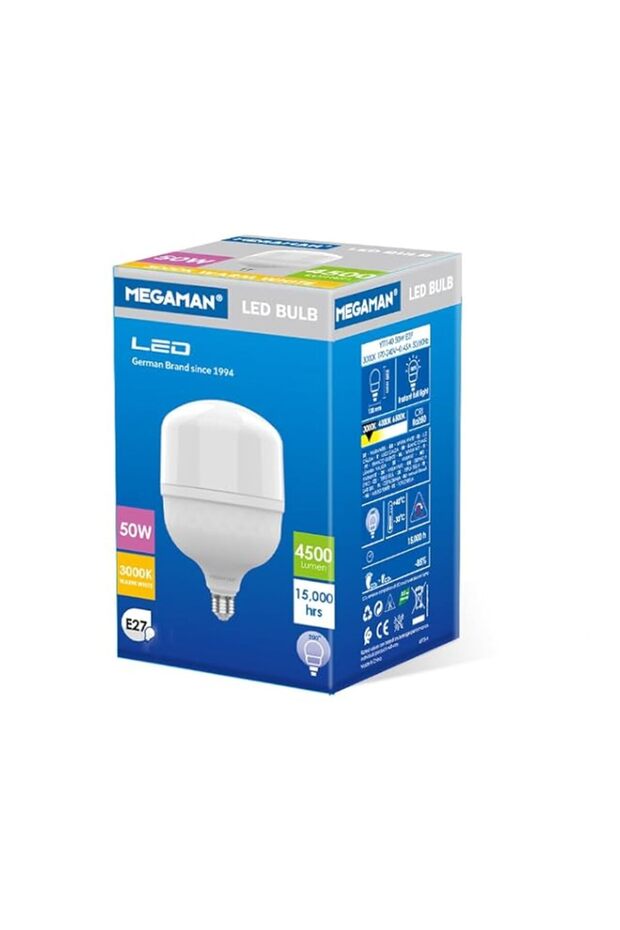 Megaman Led 50w 3000k E27