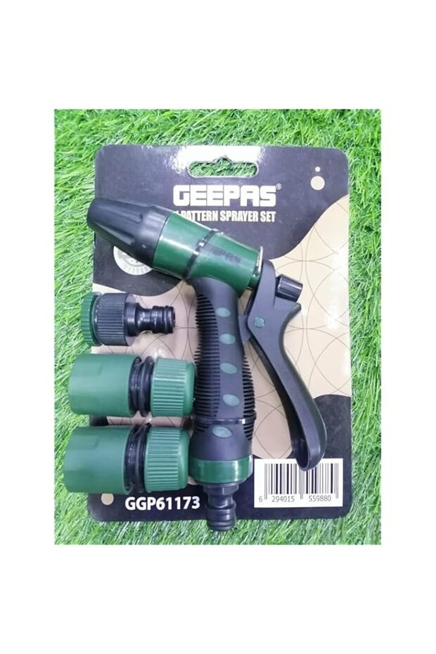 Geepas One Pattern Sprayer Set, Black