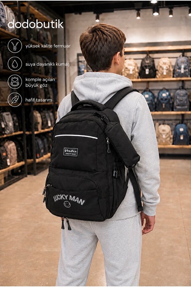 Large Size, Water Resistant, School Bag