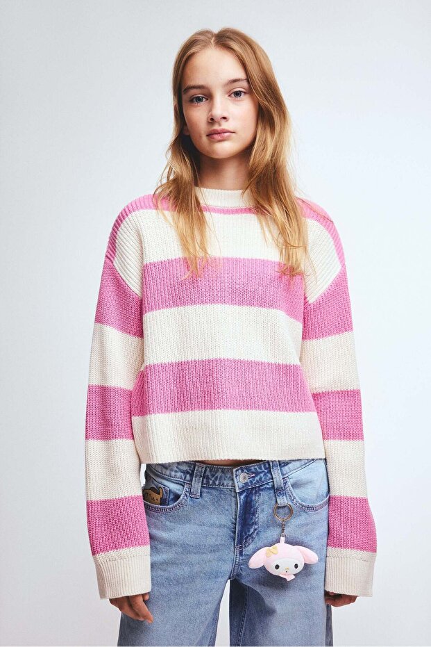 Cotton-blend jumper