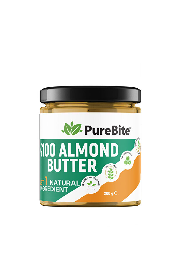 100% ALMOND BUTTER 200G