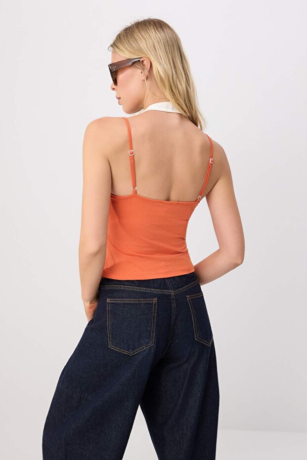 Tarçın Örme Bluz TWOSS26BZ00961 - 4