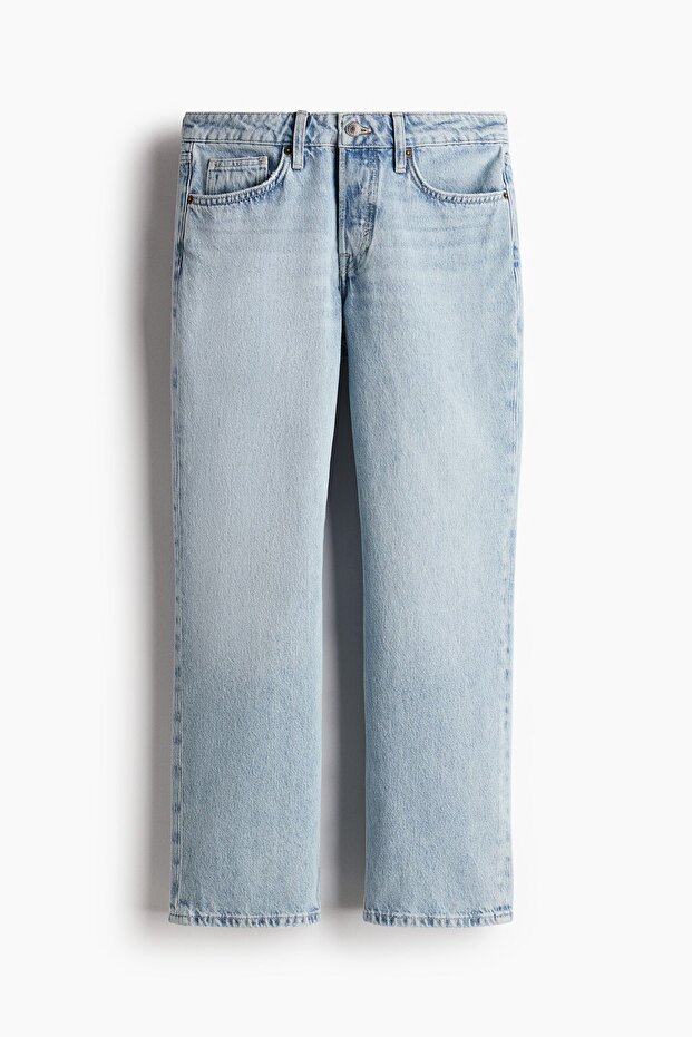 Straight Regular Ankle Jeans - 1