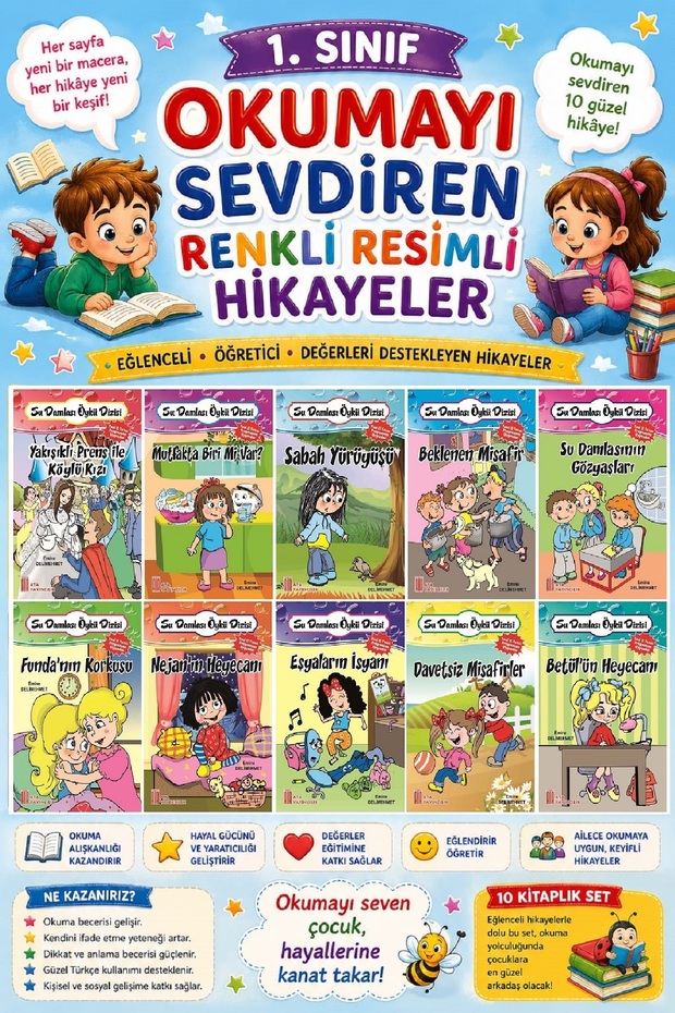 1. Colorful Illustrated Stories That Make Students Love Reading 13- 10 Books
