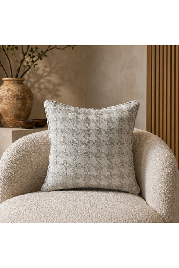 Linen Woven Transitional Exclusive Square KIRLENT CASE (Double Sided Pattern)