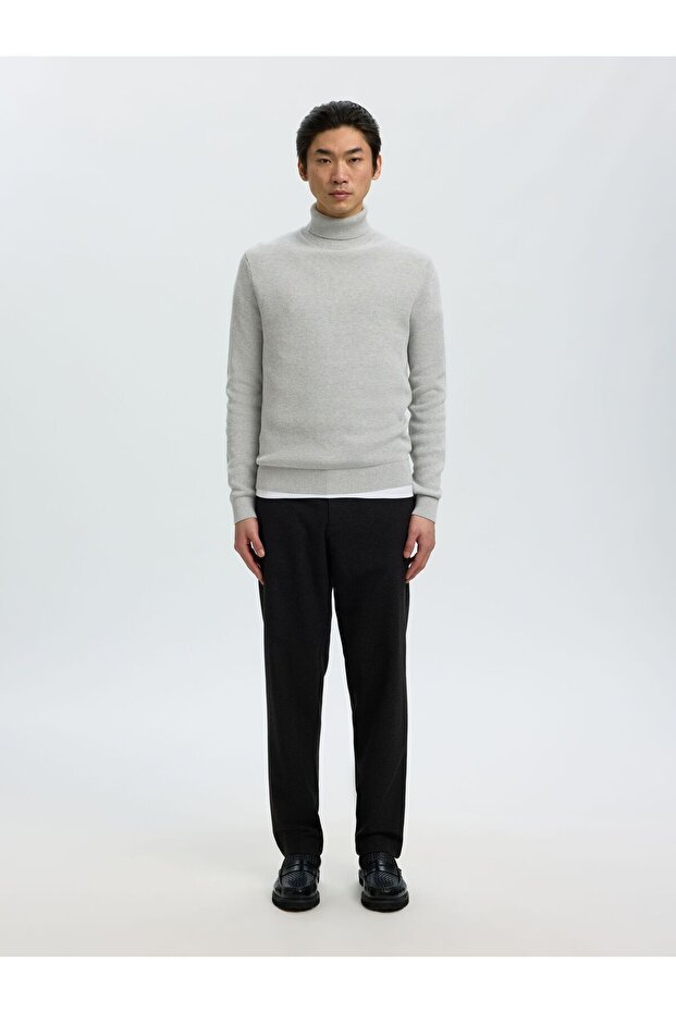 Rollkragenpullover Baumwoll - 4