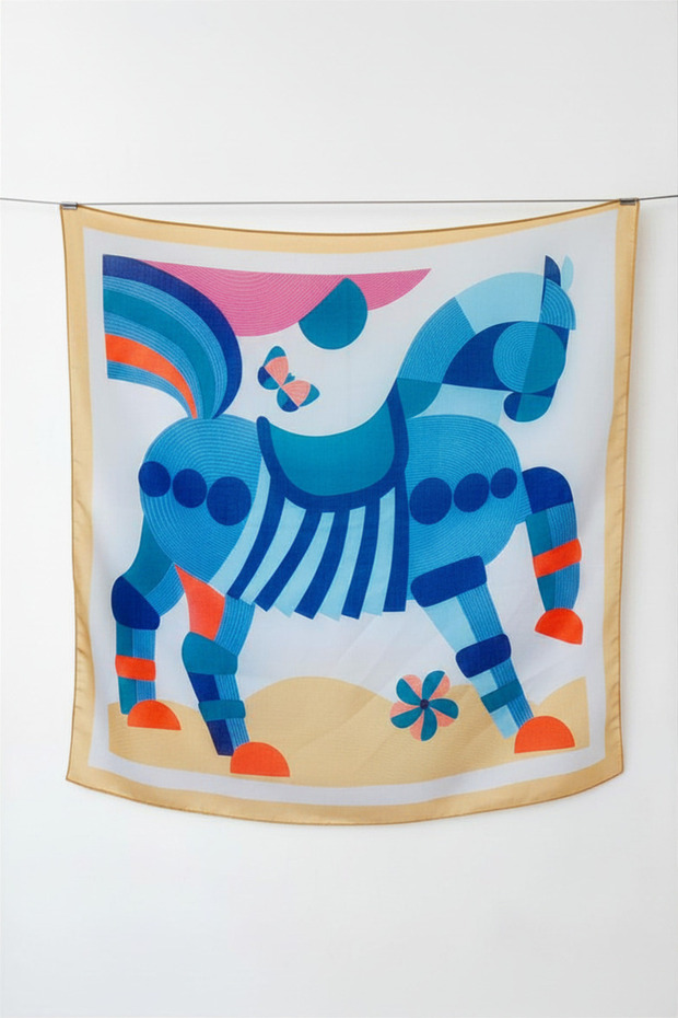 Trendlover Cotton Scarf, Foulard, Bandana 60X60 cm