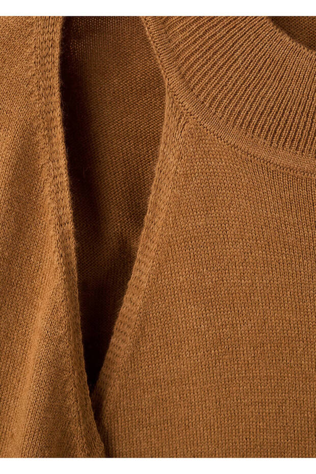 Strickjackenartiger Pullover - 7