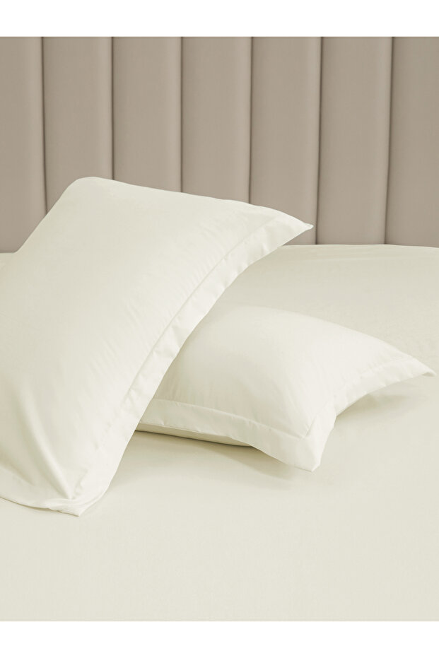 2- Piece Microfiber Pillowcase Set - 50x75 cm with Envelope Closure