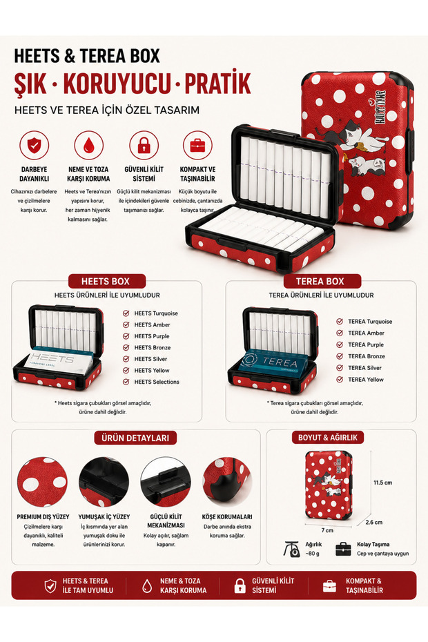 heets ve terrea box red cat - 1