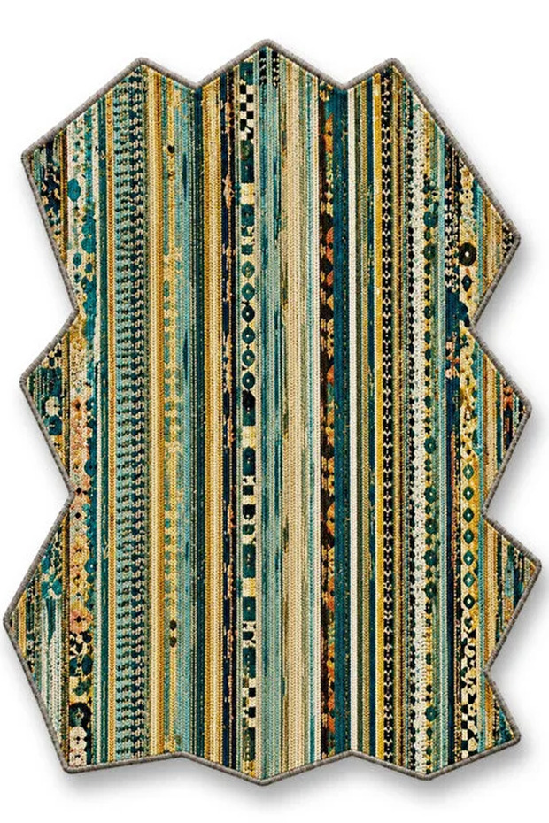 Sdt Mixed Patterned Modern Woven Base Decorative Carpet Sdtamor230