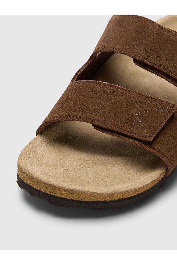 Pantolette Wildleder - 5