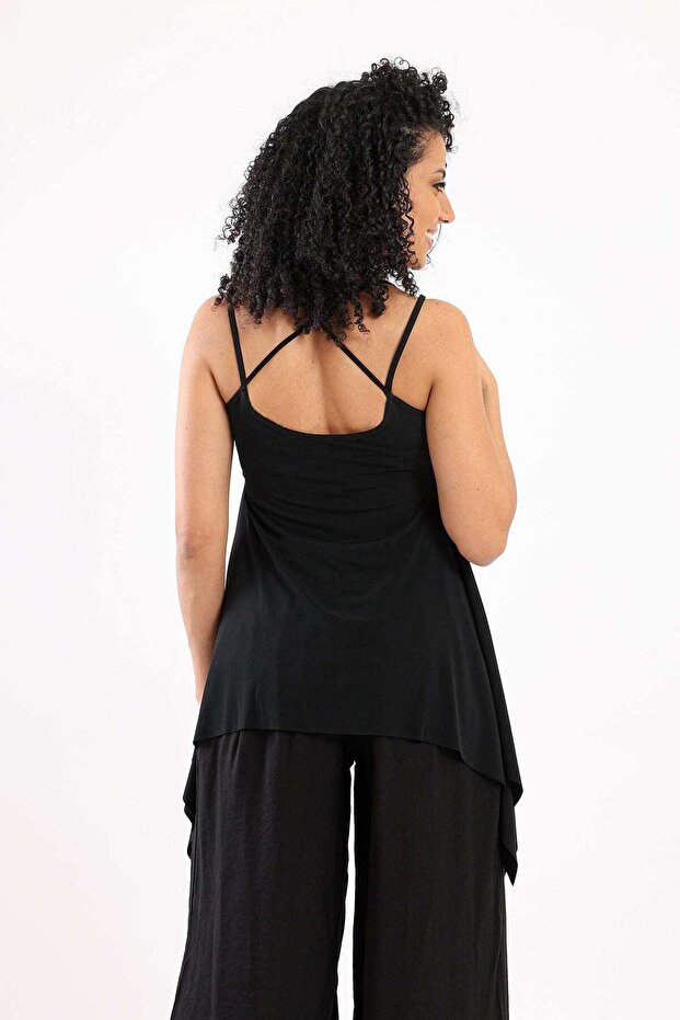 Solid Long Tunic Top - 4