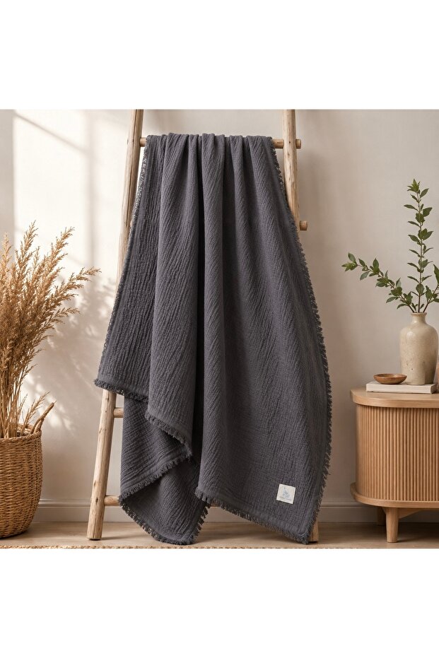 4 Layer Muslin Blanket Cotton Softness Muslin Blanket 100 Cotton 90*140 Cm