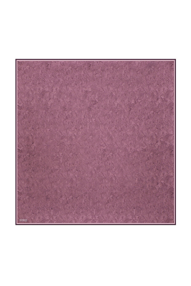 وشاح حريري Twill - نمط فرشاة البرقوق