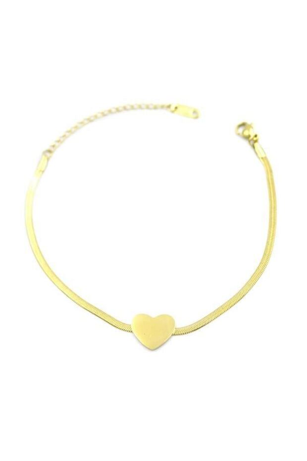 Heart bracelet - gold