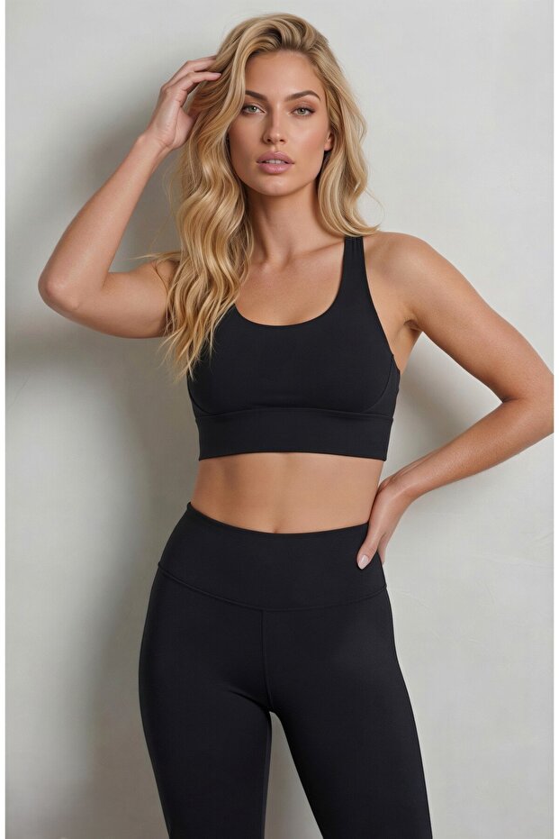Alma Cross Back Bra