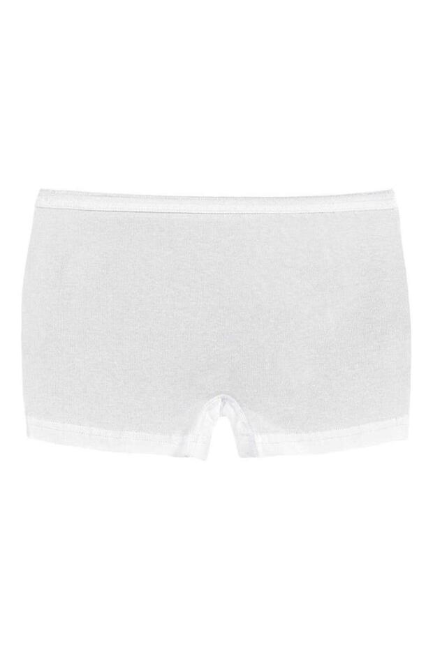 12 Pieces Lycra Boxer White 3875